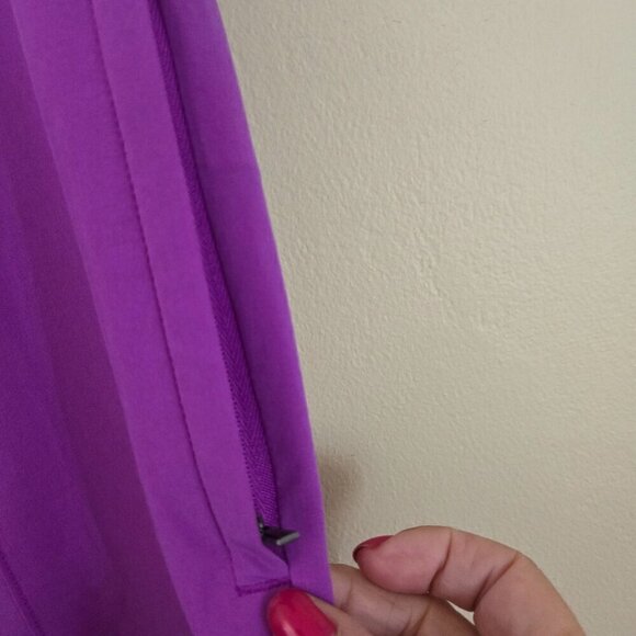 Athleta Vienna Slim Brooklyn Heights Jazz Purple/Pink Pants Size 6T - Picture 6 of 9